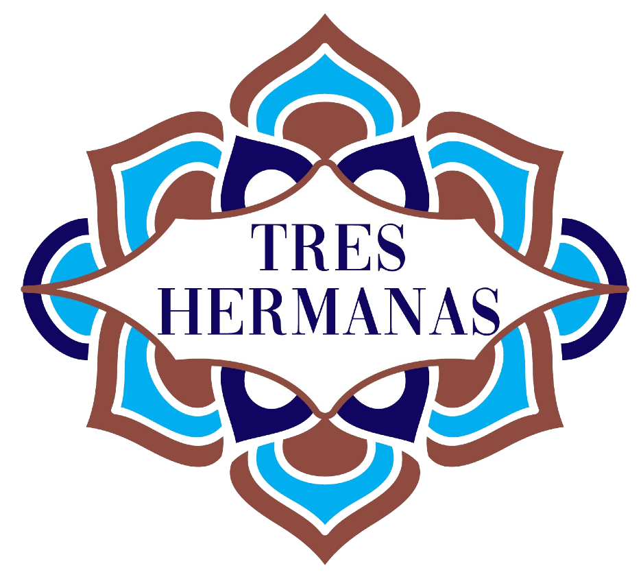 A picture of the logo for tres hermanas.